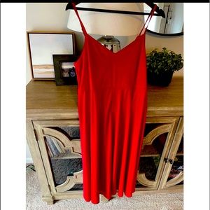 Torrid Red Sleeveless Dress Size 1